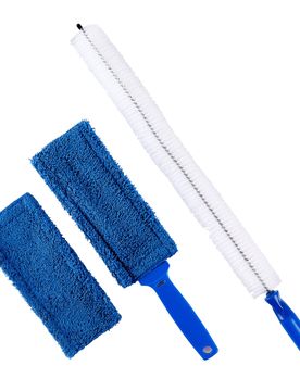 Heizungs-Reinigungsset, 3-teilig blau