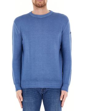 Maglione in lana BLU CHIARO XXL