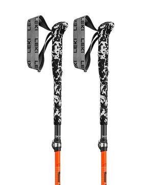 Bâtons Skysolo Fx.one Carbon Neonorange / White / Black 130 cm Homme