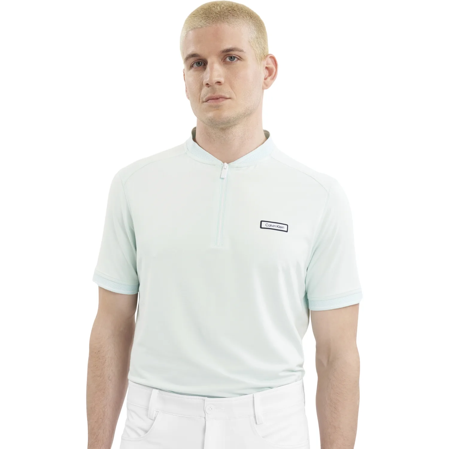 Golf Polo Denton Blade Collar, mint s - Calvin Klein - FashionsVida