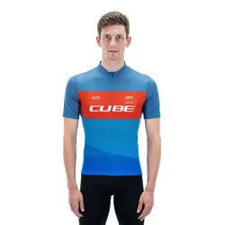 Maglia A Maniche Corte Teamline Cmpt Blue / Red / Grey