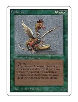 Cockatrice Unlimited - Magic: The Gathering - FashionsVida