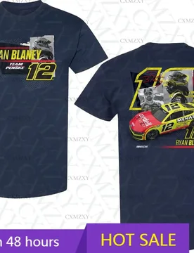 RYAN BLANEY #12 MENARDS NASCARS RUMBLE NAVY BLUE SHORT SLEEVE TEE SHIRT L3512 NEW - Aliexpress - FashionsVida
