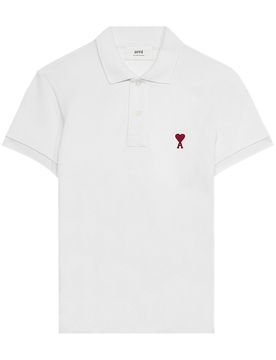 Ami Paris Men's Mini Polo Shirt