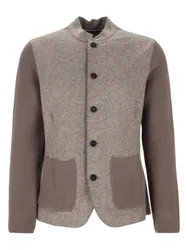 Strickjacke Knopf 1/1 Arm male