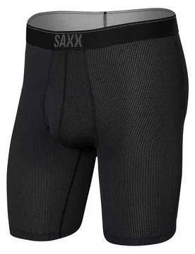 Quest Fly Boxers Black II XL Men - Saxx Underwear - FashionsVida