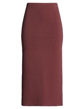 Midi-Rock Damen Braun L,M,S,XS,XXS Damen