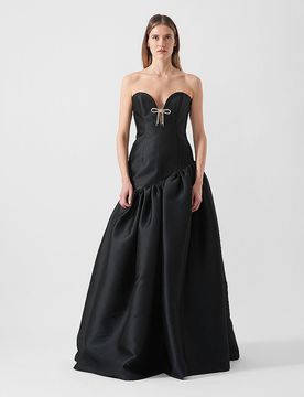 Vestido de noche NEGRO negro 34