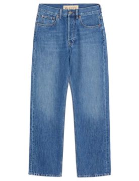 Denim Trousers, Regular Fit, Five-Pocket Style - Size 30