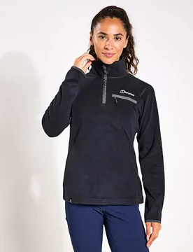 Prism 2.0 Micro Polartec Half Zip Fleece Navy female - Berghaus - FashionsVida