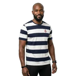 Baldwin Short Sleeve T-shirt SR Navy / Pearl 2XL Men