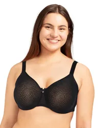 Womens C18910 Magnifique Moulded Bra - Black Nylon - Size 44d