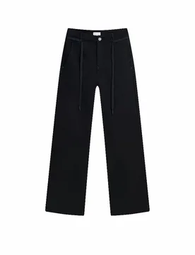 Pantalones Marlene Flared Fit DAWN negro 28/L32 - Dawn Denim - FashionsVida