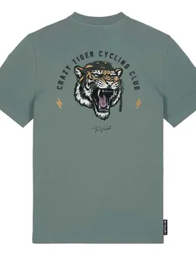 T-shirt à Manches Courtes Eco Crazy Tiger