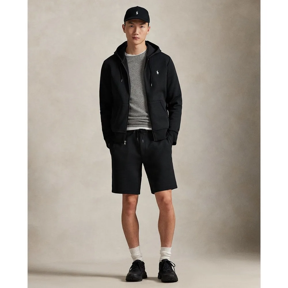 Pantalón corto de hombre de punto doble con caballo - Polo Ralph Lauren - FashionsVida