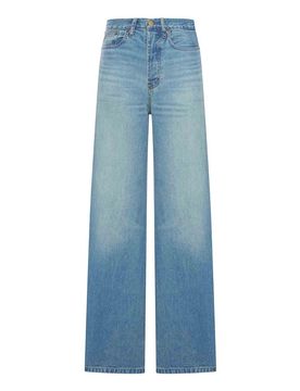 Jeans a gamba larga pattinatori larghi