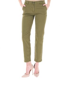 Jeans a sigaretta LIU JEANS VERDE OLIVA 26