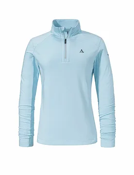 Sous-pull zippé Fiss L bleu clair 46 - Schöffel - FashionsVida