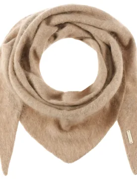 Triangular Cashmere Scarf by - oatmeal - Damen - Size: One Size - Seeberger - FashionsVida