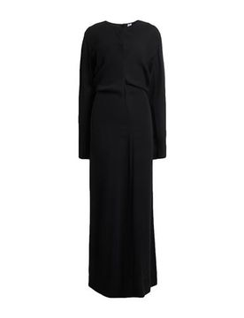 Toteme Vestido midi Mujer Negro 32,34,36,38 Mujer