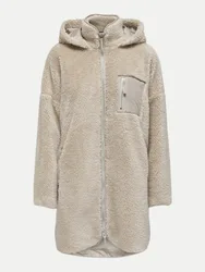 Mantel ONLSASCHA SHERPA Beige XS/S