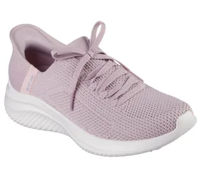 Ultra Flex 3.0 Elevated Womens Light Mauve Trainers - Purple Textile - Size Uk 4.5