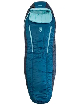 Sac de couchage 3 saisons - Forte Womens 20 Abyss/Hazy Aqua - Taille Regular - Violet - NEMO - FashionsVida