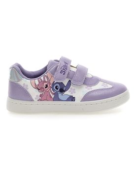 Sneakers lilla con stampa Stitch D6020146S 25