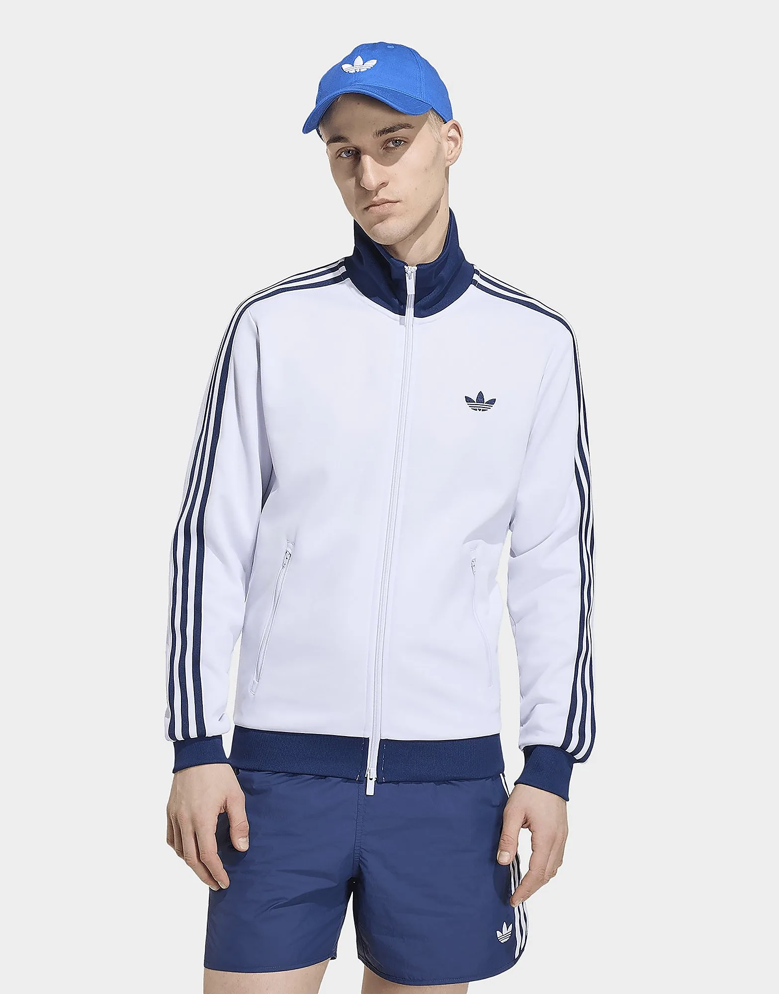 Mens Track Top Iconico - Viola, viola viola Uomo taglia S - Adidas - FashionsVida