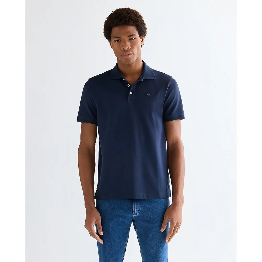 Polo de hombre de manga corte y corte regular - Wrangler - FashionsVida