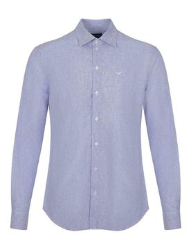 Camicia in miscela di lino