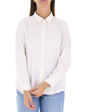 Camicia misto seta PANNA 48