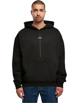 Felpa Con Cappuccio Think Different Ultra Heavy Black L