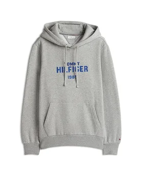 Sudadera con capucha - Hoodie gris claro M - Tommy hilfiger - FashionsVida