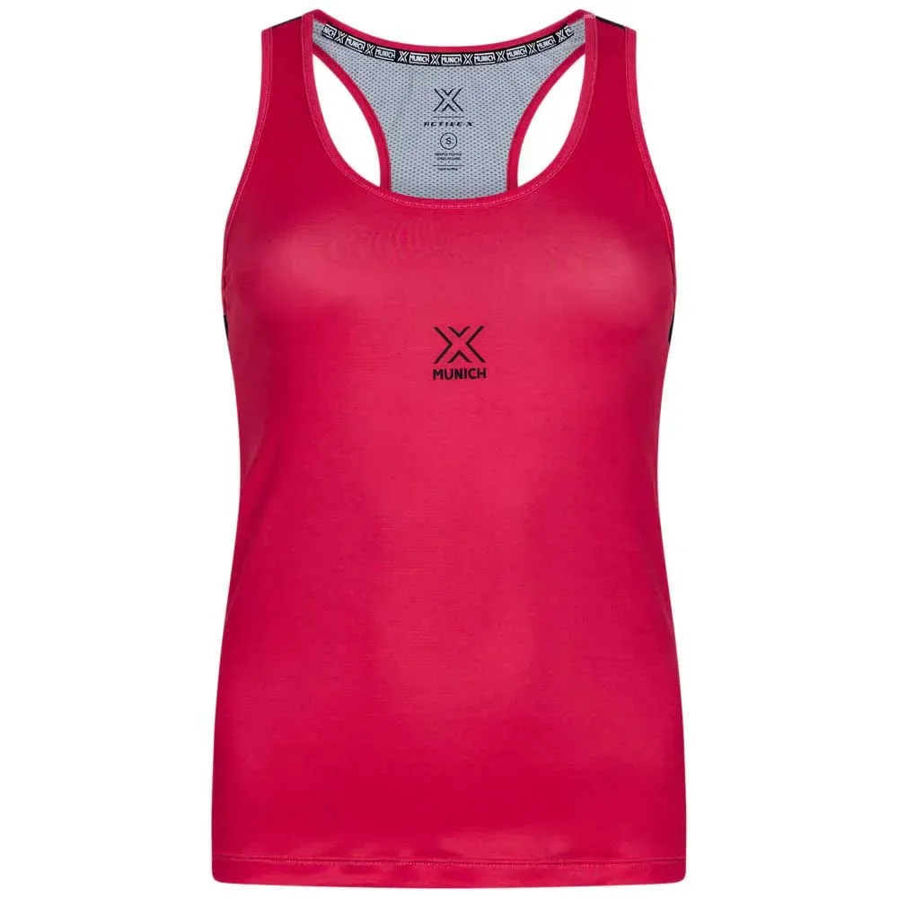 Club Sleeveless T-shirt Raspberry M - MUNICH - FashionsVida
