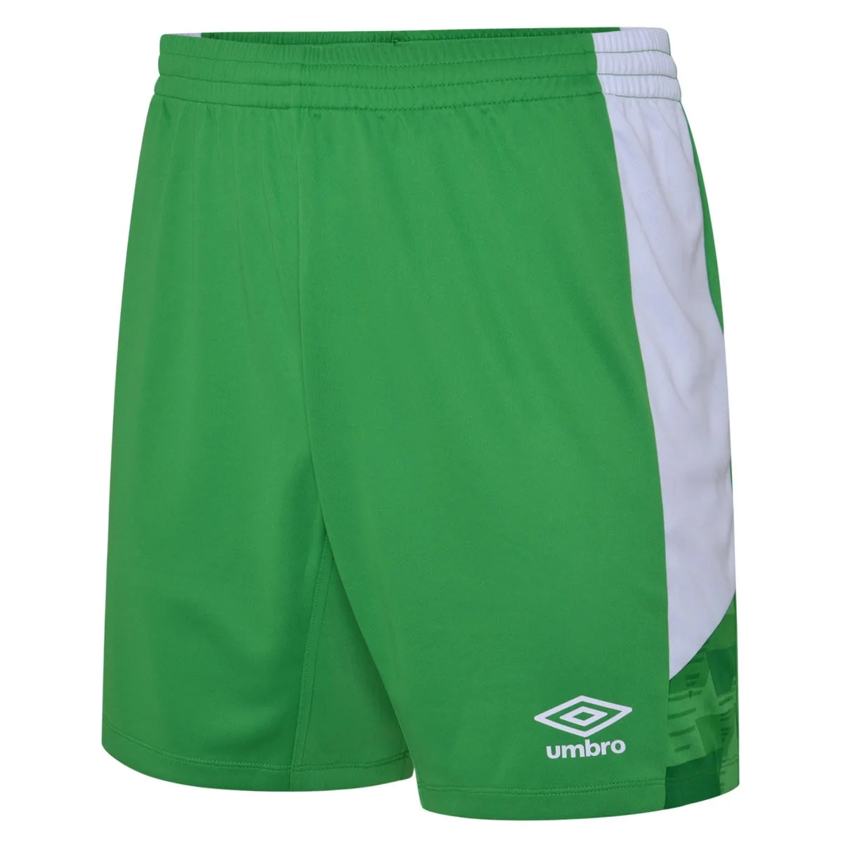 Mens Vier Shorts (Emerald/white) - Multicolour - Size Small - Umbro - FashionsVida