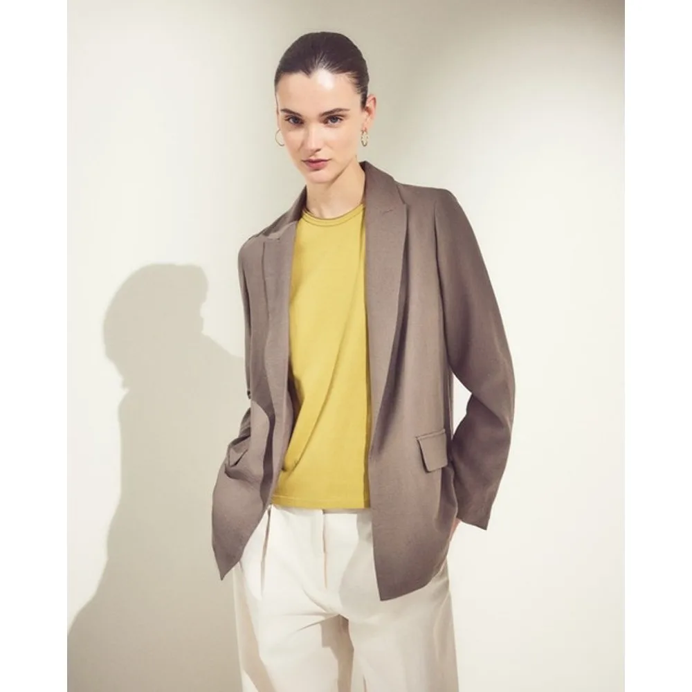 Blazer de mujer lisa ligera - Woman El Corte Inglés - FashionsVida
