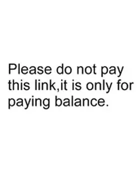 Please do not pay this link, it's only for paying balance - Aliexpress - FashionsVida