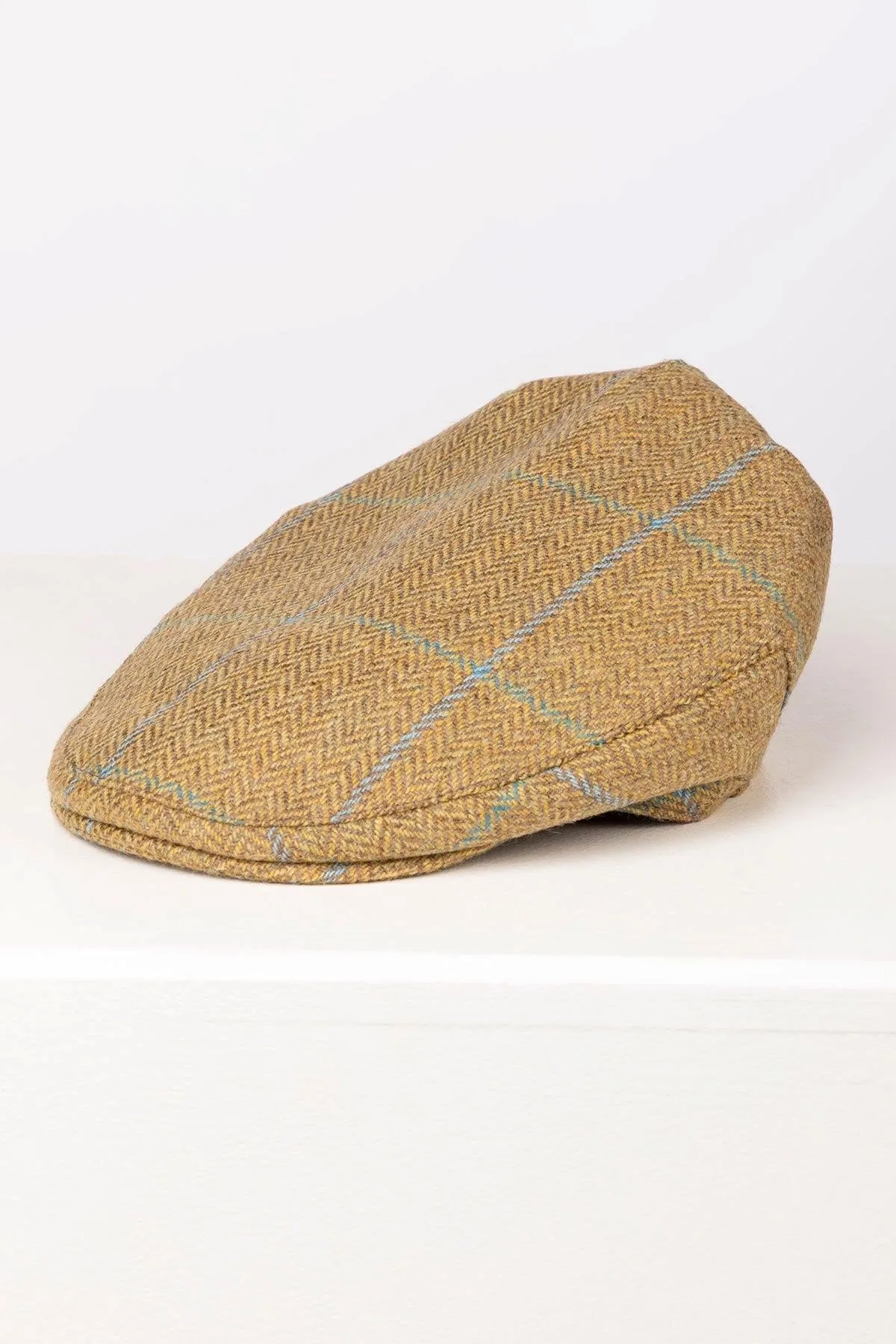 Danby Mens Derby Tweed Flat Cap - - Size: XXL - Rydale - FashionsVida