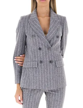 Blazer doppiopetto GRIGIO CHIARO 40 - Seventy - FashionsVida