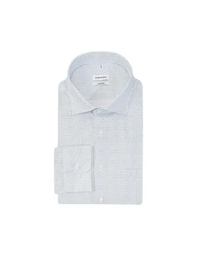 Camisa Regular Fit gasolina 42 - Seidensticker - FashionsVida