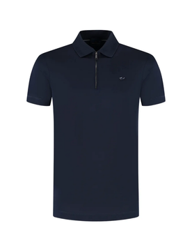 Paul&Shark polo con zip uomo blue