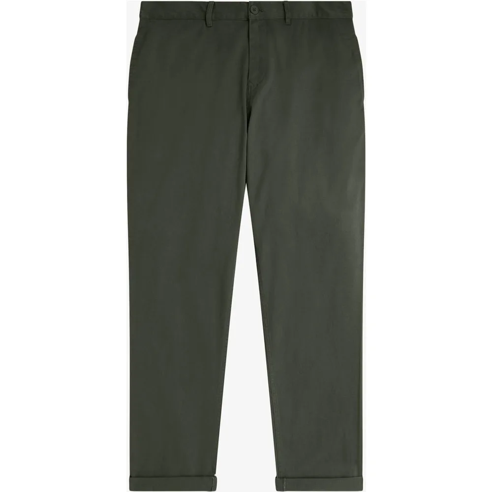 Chino de hombre corte entallado liso - Fred Perry - FashionsVida