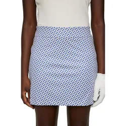 Skirt Amelie Print, beige/blau xs