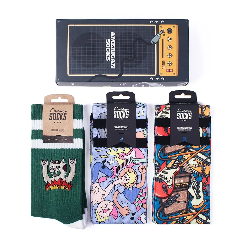 American Socks Chaussettes Crew Amp - American Socks - FashionsVida