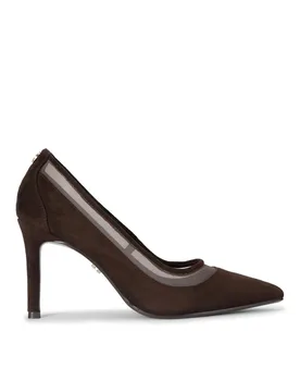 Women's 'Positano Court' Heels in Dark Brown Size: 3 - Dark Brown - Size: 3 - Carvela - FashionsVida