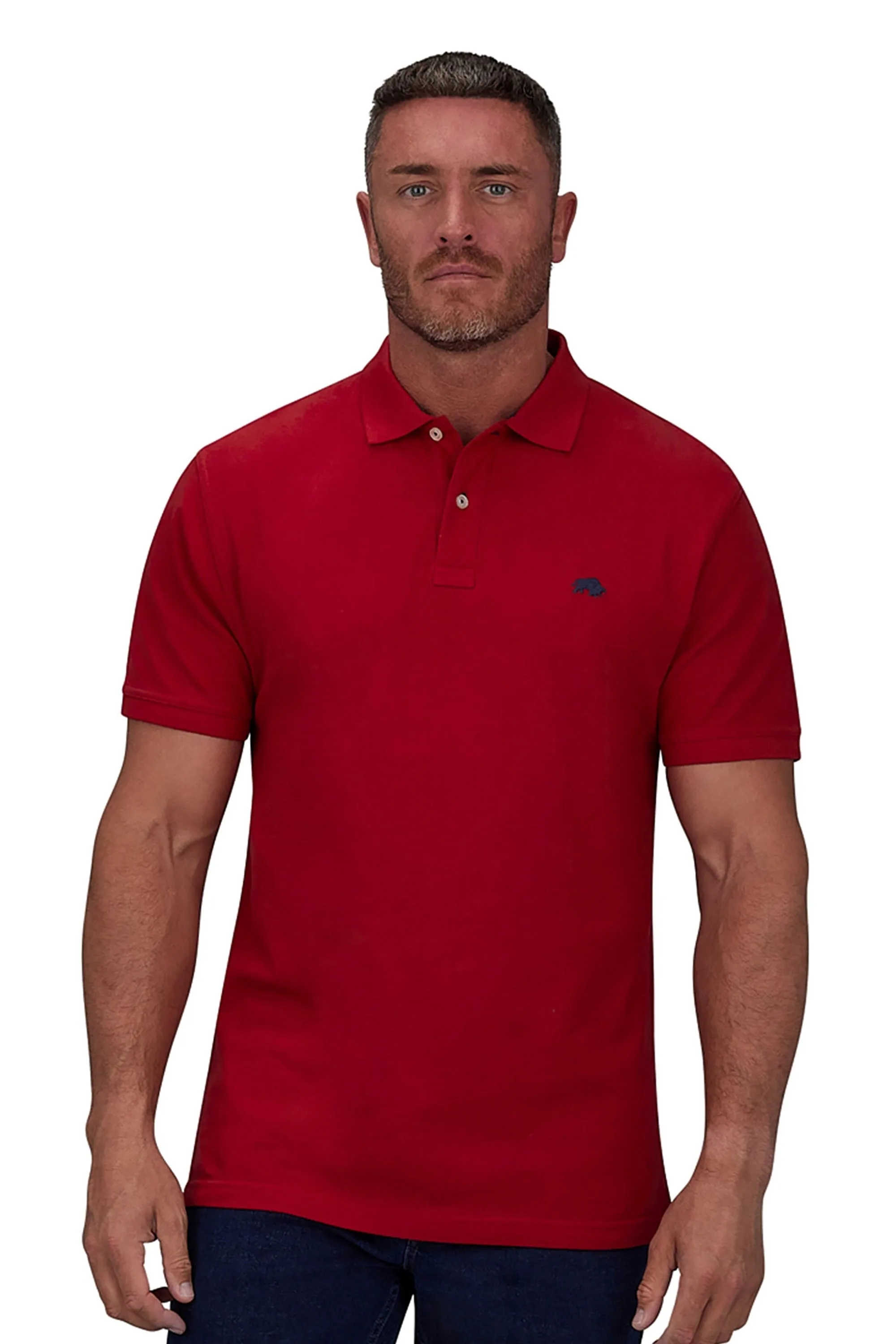 Classic Mens Polo - - Size: M - Raging Bull - FashionsVida