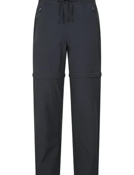Women's 'Explorer' Lightweight Quick Dry Comfortable Shorter Zip Off-Trouser in Black Size: 8 - Black - Size: 8 - Mountain Warehouse - FashionsVida