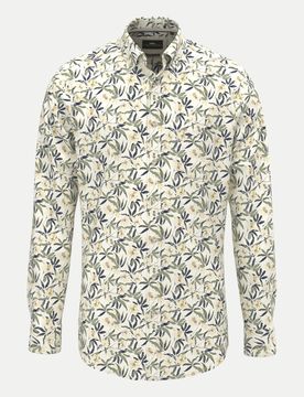 Slub Flower Print, B.D., 1/1 Mehrfarbig 3XL