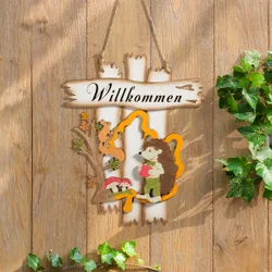 Pagen Herbstschild "Willkommen"